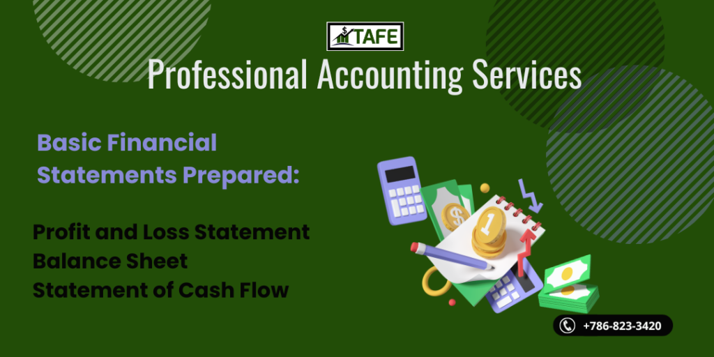 Professional business financial services